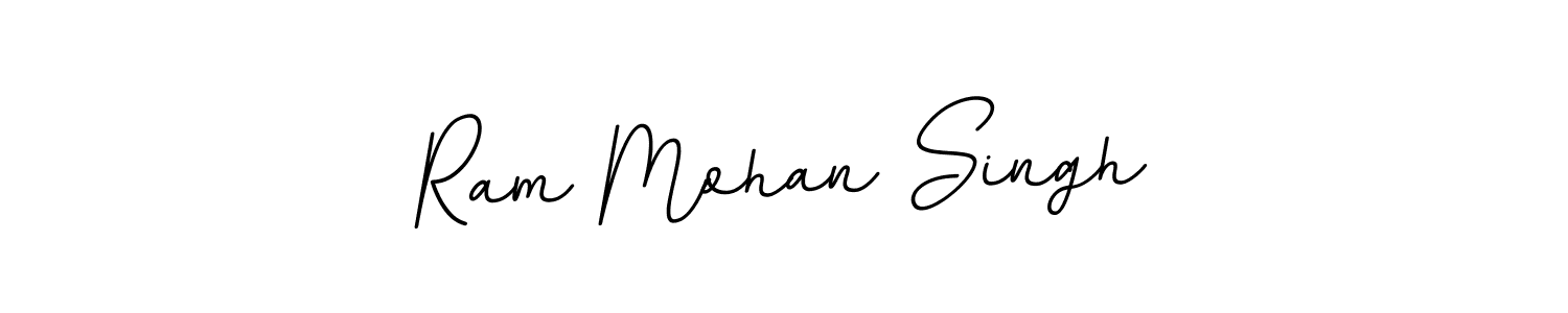 The best way (BallpointsItalic-DORy9) to make a short signature is to pick only two or three words in your name. The name Ram Mohan Singh include a total of six letters. For converting this name. Ram Mohan Singh signature style 11 images and pictures png