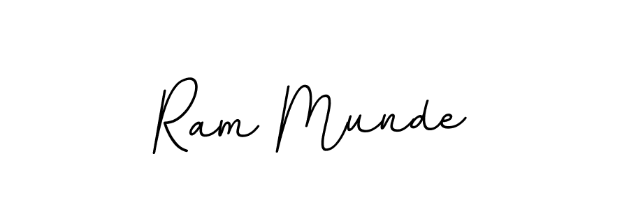 The best way (BallpointsItalic-DORy9) to make a short signature is to pick only two or three words in your name. The name Ram Munde include a total of six letters. For converting this name. Ram Munde signature style 11 images and pictures png