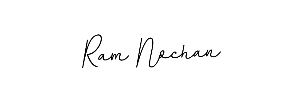 Ram Nochan stylish signature style. Best Handwritten Sign (BallpointsItalic-DORy9) for my name. Handwritten Signature Collection Ideas for my name Ram Nochan. Ram Nochan signature style 11 images and pictures png