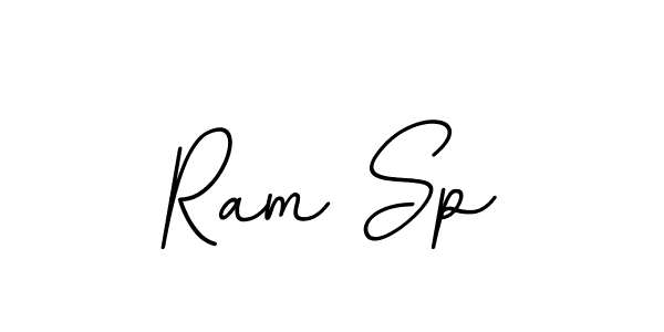 Use a signature maker to create a handwritten signature online. With this signature software, you can design (BallpointsItalic-DORy9) your own signature for name Ram Sp. Ram Sp signature style 11 images and pictures png