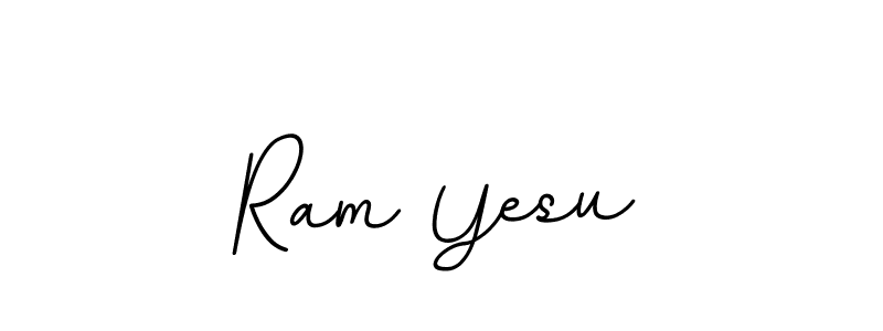 Design your own signature with our free online signature maker. With this signature software, you can create a handwritten (BallpointsItalic-DORy9) signature for name Ram Yesu. Ram Yesu signature style 11 images and pictures png