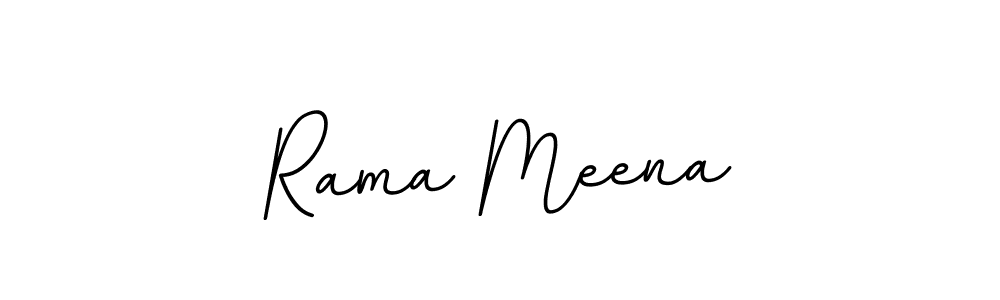 It looks lik you need a new signature style for name Rama Meena. Design unique handwritten (BallpointsItalic-DORy9) signature with our free signature maker in just a few clicks. Rama Meena signature style 11 images and pictures png