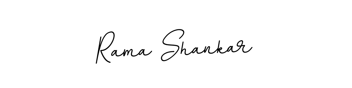 How to make Rama Shankar name signature. Use BallpointsItalic-DORy9 style for creating short signs online. This is the latest handwritten sign. Rama Shankar signature style 11 images and pictures png