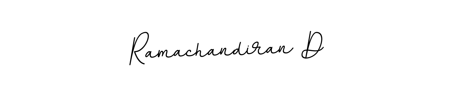 How to make Ramachandiran D name signature. Use BallpointsItalic-DORy9 style for creating short signs online. This is the latest handwritten sign. Ramachandiran D signature style 11 images and pictures png