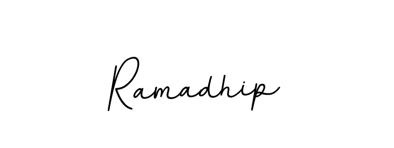 Also we have Ramadhip name is the best signature style. Create professional handwritten signature collection using BallpointsItalic-DORy9 autograph style. Ramadhip signature style 11 images and pictures png