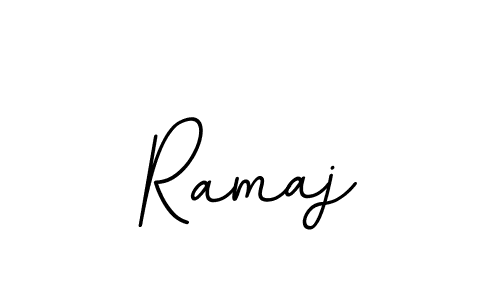 Create a beautiful signature design for name Ramaj. With this signature (BallpointsItalic-DORy9) fonts, you can make a handwritten signature for free. Ramaj signature style 11 images and pictures png