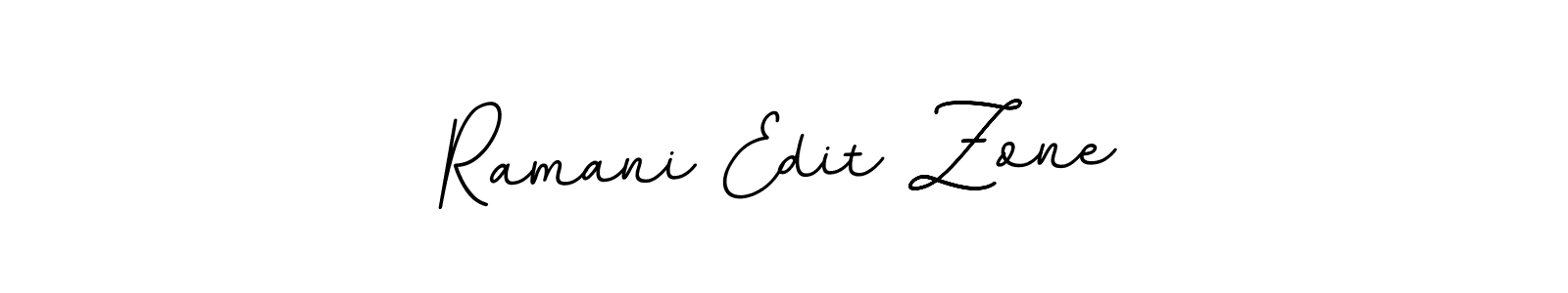 Create a beautiful signature design for name Ramani Edit Zone. With this signature (BallpointsItalic-DORy9) fonts, you can make a handwritten signature for free. Ramani Edit Zone signature style 11 images and pictures png