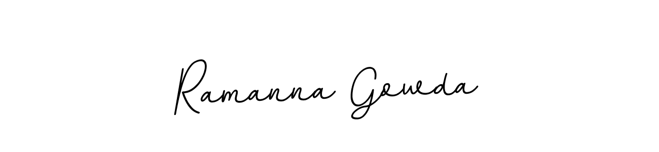 Create a beautiful signature design for name Ramanna Gowda. With this signature (BallpointsItalic-DORy9) fonts, you can make a handwritten signature for free. Ramanna Gowda signature style 11 images and pictures png