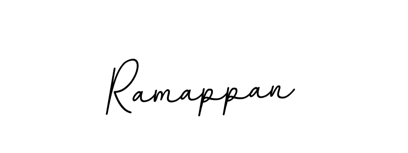 Make a beautiful signature design for name Ramappan. With this signature (BallpointsItalic-DORy9) style, you can create a handwritten signature for free. Ramappan signature style 11 images and pictures png