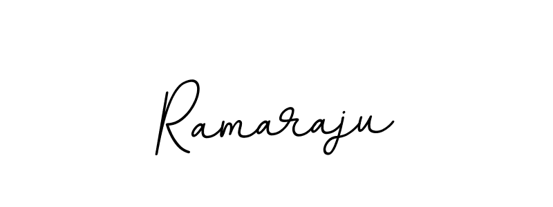 Use a signature maker to create a handwritten signature online. With this signature software, you can design (BallpointsItalic-DORy9) your own signature for name Ramaraju. Ramaraju signature style 11 images and pictures png