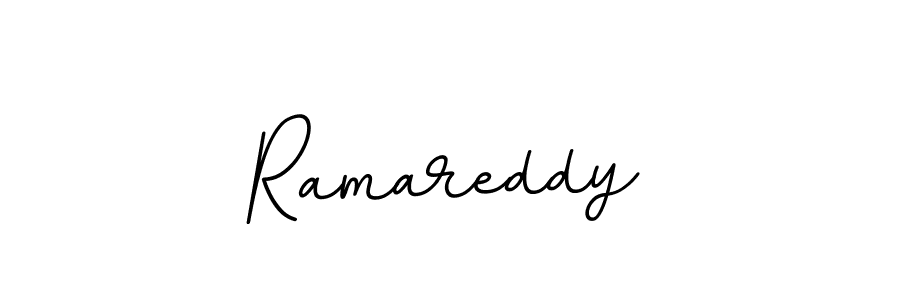 Use a signature maker to create a handwritten signature online. With this signature software, you can design (BallpointsItalic-DORy9) your own signature for name Ramareddy. Ramareddy signature style 11 images and pictures png