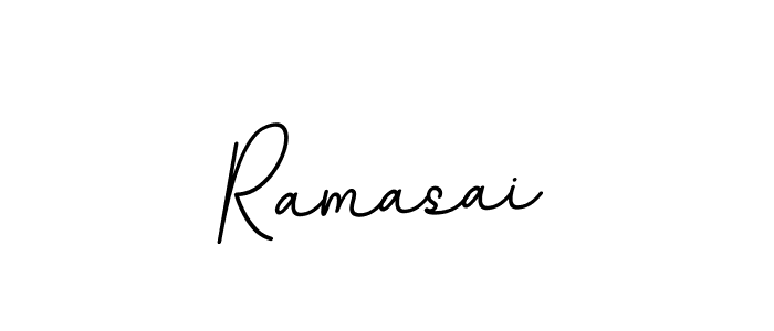How to make Ramasai signature? BallpointsItalic-DORy9 is a professional autograph style. Create handwritten signature for Ramasai name. Ramasai signature style 11 images and pictures png