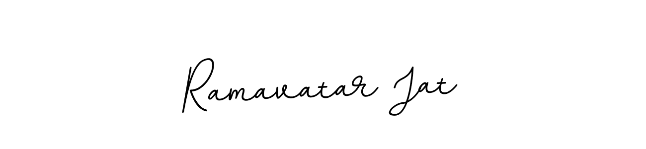 Ramavatar Jat stylish signature style. Best Handwritten Sign (BallpointsItalic-DORy9) for my name. Handwritten Signature Collection Ideas for my name Ramavatar Jat. Ramavatar Jat signature style 11 images and pictures png