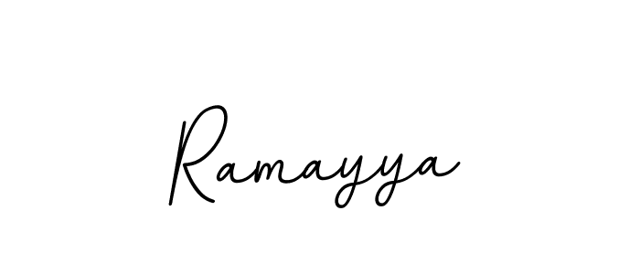How to make Ramayya signature? BallpointsItalic-DORy9 is a professional autograph style. Create handwritten signature for Ramayya name. Ramayya signature style 11 images and pictures png
