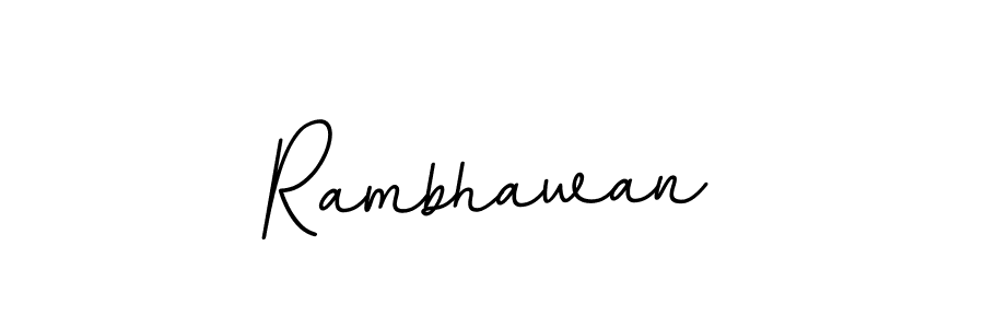 How to make Rambhawan signature? BallpointsItalic-DORy9 is a professional autograph style. Create handwritten signature for Rambhawan name. Rambhawan signature style 11 images and pictures png