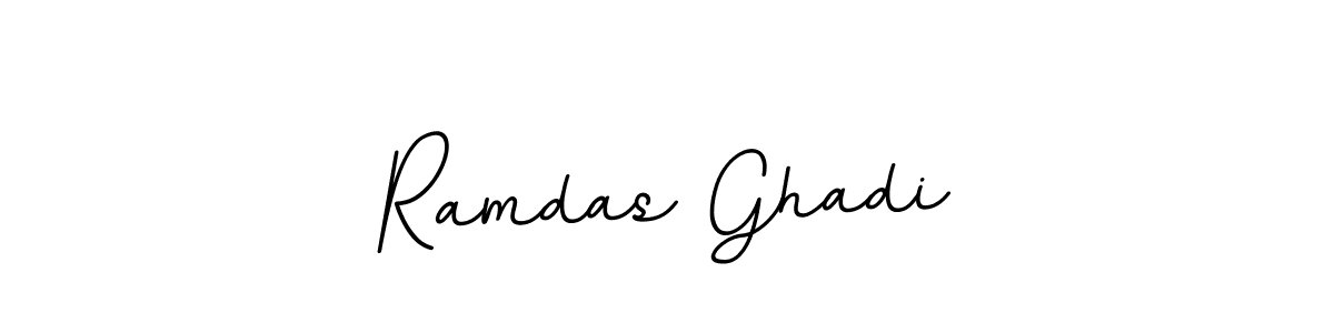 Design your own signature with our free online signature maker. With this signature software, you can create a handwritten (BallpointsItalic-DORy9) signature for name Ramdas Ghadi. Ramdas Ghadi signature style 11 images and pictures png