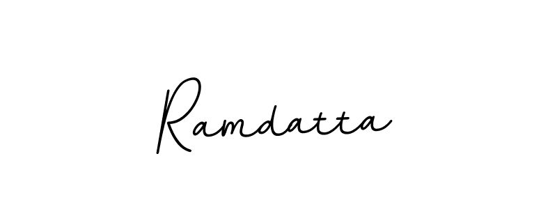 How to make Ramdatta signature? BallpointsItalic-DORy9 is a professional autograph style. Create handwritten signature for Ramdatta name. Ramdatta signature style 11 images and pictures png