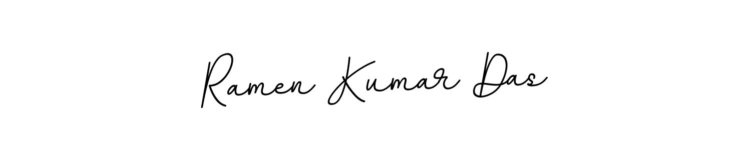 if you are searching for the best signature style for your name Ramen Kumar Das. so please give up your signature search. here we have designed multiple signature styles  using BallpointsItalic-DORy9. Ramen Kumar Das signature style 11 images and pictures png