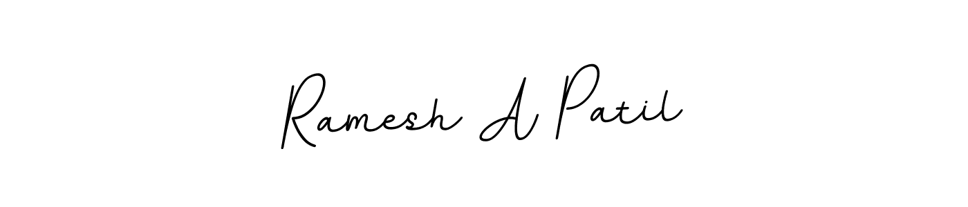 How to make Ramesh A Patil signature? BallpointsItalic-DORy9 is a professional autograph style. Create handwritten signature for Ramesh A Patil name. Ramesh A Patil signature style 11 images and pictures png