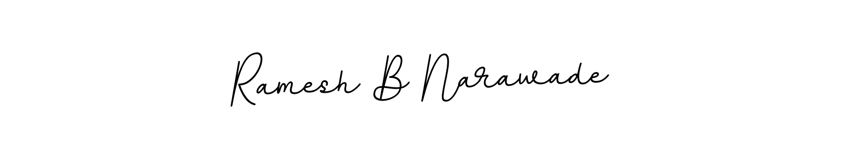 It looks lik you need a new signature style for name Ramesh B Narawade. Design unique handwritten (BallpointsItalic-DORy9) signature with our free signature maker in just a few clicks. Ramesh B Narawade signature style 11 images and pictures png