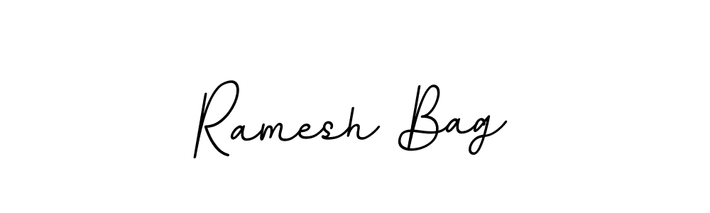 It looks lik you need a new signature style for name Ramesh Bag. Design unique handwritten (BallpointsItalic-DORy9) signature with our free signature maker in just a few clicks. Ramesh Bag signature style 11 images and pictures png