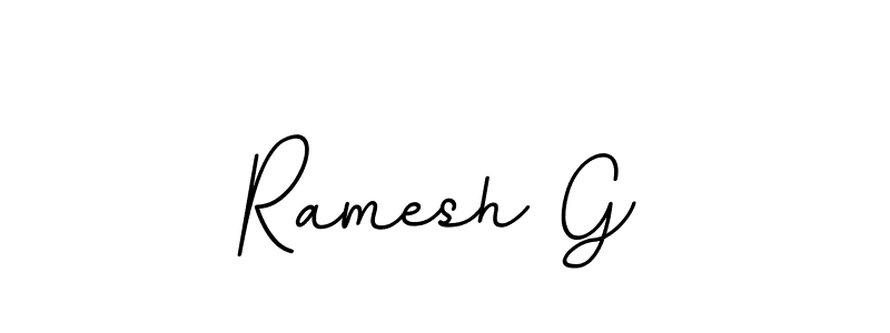 This is the best signature style for the Ramesh G name. Also you like these signature font (BallpointsItalic-DORy9). Mix name signature. Ramesh G signature style 11 images and pictures png