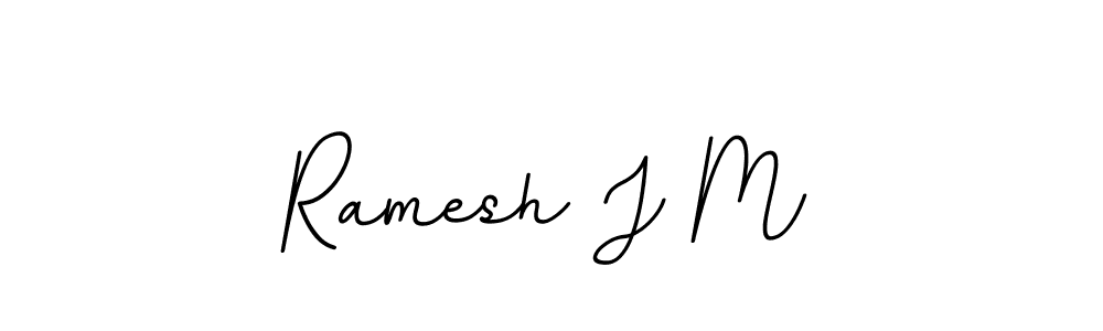 Similarly BallpointsItalic-DORy9 is the best handwritten signature design. Signature creator online .You can use it as an online autograph creator for name Ramesh J M. Ramesh J M signature style 11 images and pictures png