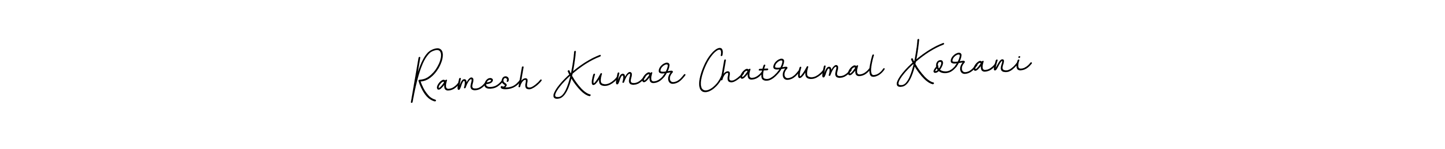 Also You can easily find your signature by using the search form. We will create Ramesh Kumar Chatrumal Korani name handwritten signature images for you free of cost using BallpointsItalic-DORy9 sign style. Ramesh Kumar Chatrumal Korani signature style 11 images and pictures png