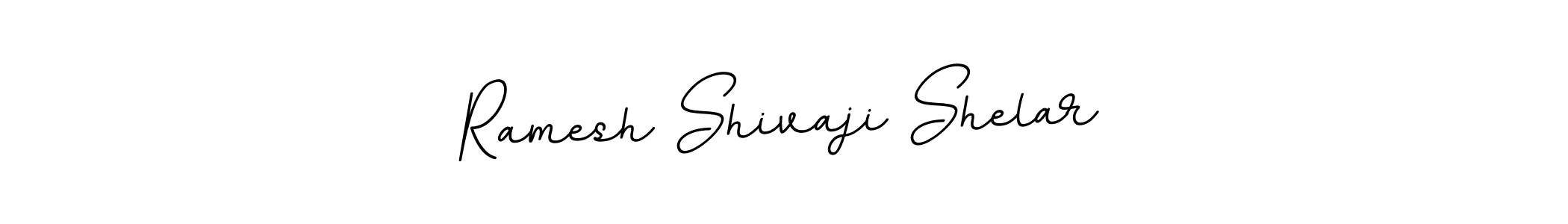 Create a beautiful signature design for name Ramesh Shivaji Shelar. With this signature (BallpointsItalic-DORy9) fonts, you can make a handwritten signature for free. Ramesh Shivaji Shelar signature style 11 images and pictures png