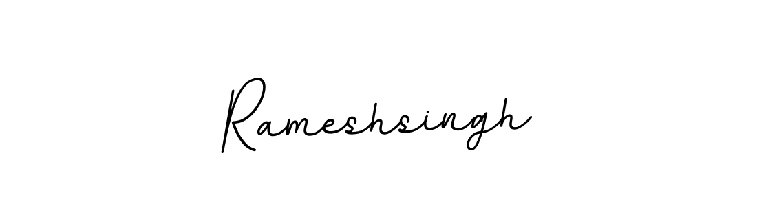 This is the best signature style for the Rameshsingh name. Also you like these signature font (BallpointsItalic-DORy9). Mix name signature. Rameshsingh signature style 11 images and pictures png