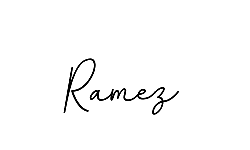 Design your own signature with our free online signature maker. With this signature software, you can create a handwritten (BallpointsItalic-DORy9) signature for name Ramez. Ramez signature style 11 images and pictures png