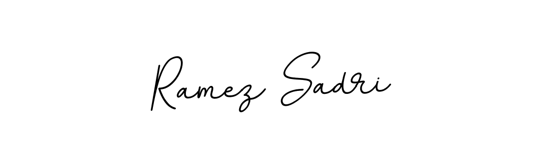 if you are searching for the best signature style for your name Ramez Sadri. so please give up your signature search. here we have designed multiple signature styles  using BallpointsItalic-DORy9. Ramez Sadri signature style 11 images and pictures png