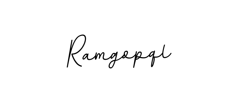 Ramgopql stylish signature style. Best Handwritten Sign (BallpointsItalic-DORy9) for my name. Handwritten Signature Collection Ideas for my name Ramgopql. Ramgopql signature style 11 images and pictures png