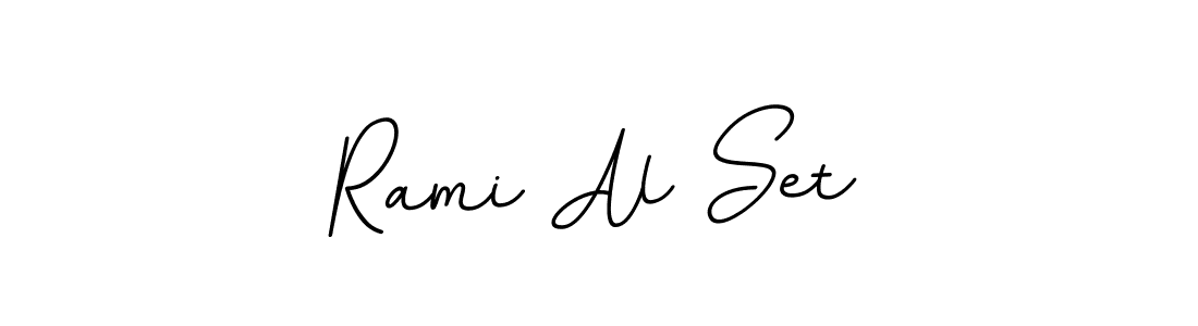 if you are searching for the best signature style for your name Rami Al Set. so please give up your signature search. here we have designed multiple signature styles  using BallpointsItalic-DORy9. Rami Al Set signature style 11 images and pictures png