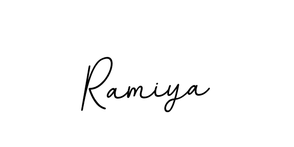 Also we have Ramiya name is the best signature style. Create professional handwritten signature collection using BallpointsItalic-DORy9 autograph style. Ramiya signature style 11 images and pictures png
