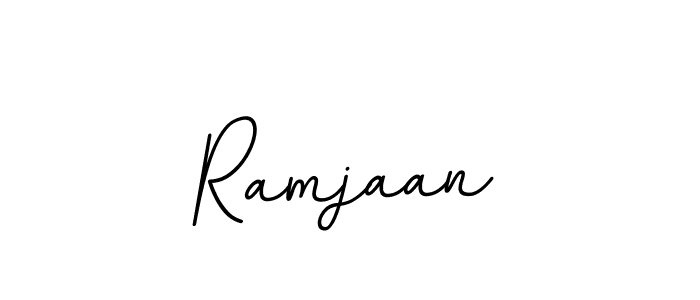 Make a beautiful signature design for name Ramjaan. With this signature (BallpointsItalic-DORy9) style, you can create a handwritten signature for free. Ramjaan signature style 11 images and pictures png