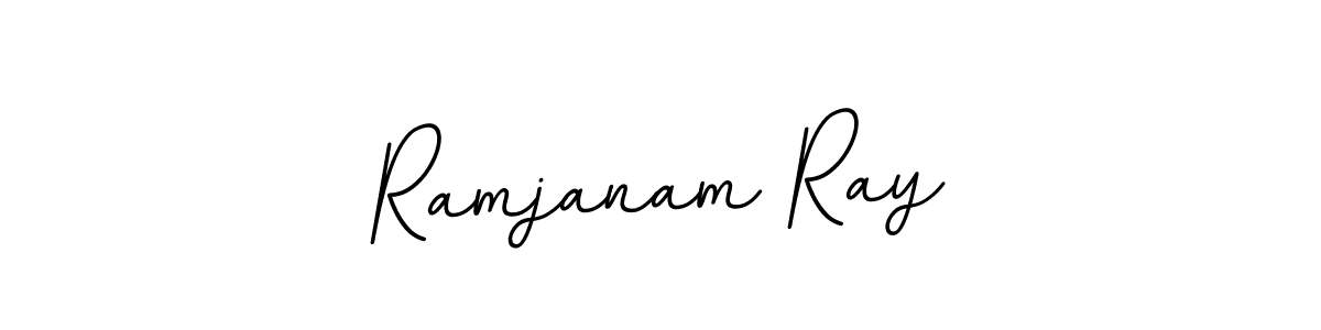 This is the best signature style for the Ramjanam Ray name. Also you like these signature font (BallpointsItalic-DORy9). Mix name signature. Ramjanam Ray signature style 11 images and pictures png