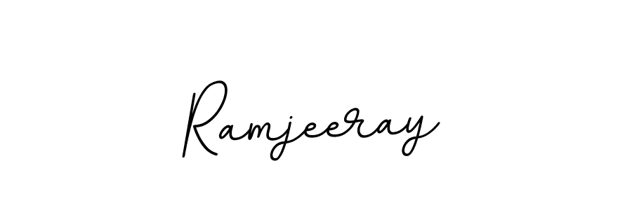 Make a beautiful signature design for name Ramjeeray. With this signature (BallpointsItalic-DORy9) style, you can create a handwritten signature for free. Ramjeeray signature style 11 images and pictures png