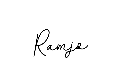 How to make Ramjo signature? BallpointsItalic-DORy9 is a professional autograph style. Create handwritten signature for Ramjo name. Ramjo signature style 11 images and pictures png
