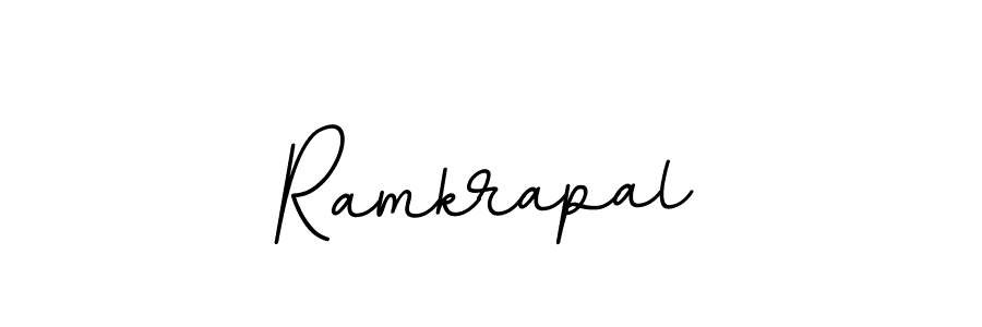 Create a beautiful signature design for name Ramkrapal. With this signature (BallpointsItalic-DORy9) fonts, you can make a handwritten signature for free. Ramkrapal signature style 11 images and pictures png