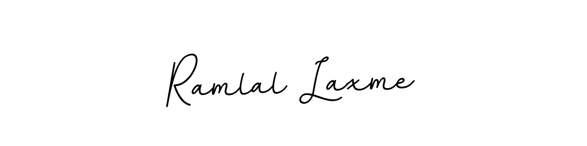 Create a beautiful signature design for name Ramlal Laxme. With this signature (BallpointsItalic-DORy9) fonts, you can make a handwritten signature for free. Ramlal Laxme signature style 11 images and pictures png