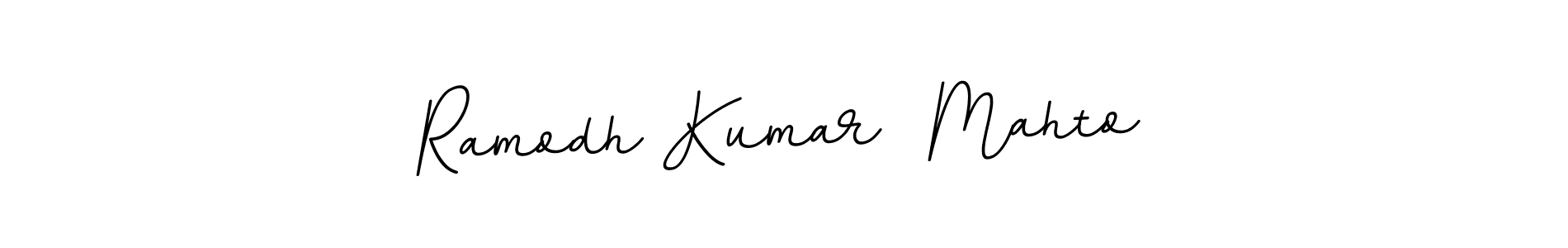 Once you've used our free online signature maker to create your best signature BallpointsItalic-DORy9 style, it's time to enjoy all of the benefits that Ramodh Kumar  Mahto name signing documents. Ramodh Kumar  Mahto signature style 11 images and pictures png