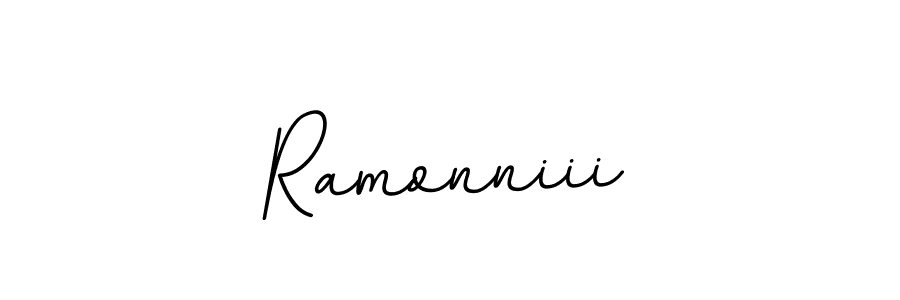 It looks lik you need a new signature style for name Ramonniii. Design unique handwritten (BallpointsItalic-DORy9) signature with our free signature maker in just a few clicks. Ramonniii signature style 11 images and pictures png