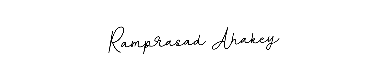 Ramprasad Ahakey stylish signature style. Best Handwritten Sign (BallpointsItalic-DORy9) for my name. Handwritten Signature Collection Ideas for my name Ramprasad Ahakey. Ramprasad Ahakey signature style 11 images and pictures png