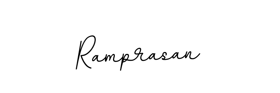 Design your own signature with our free online signature maker. With this signature software, you can create a handwritten (BallpointsItalic-DORy9) signature for name Ramprasan. Ramprasan signature style 11 images and pictures png