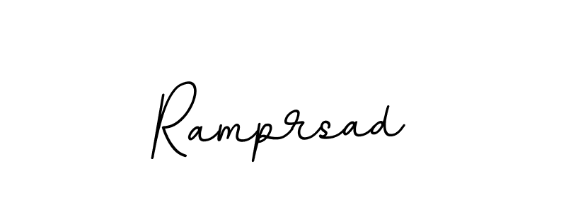 if you are searching for the best signature style for your name Ramprsad. so please give up your signature search. here we have designed multiple signature styles  using BallpointsItalic-DORy9. Ramprsad signature style 11 images and pictures png