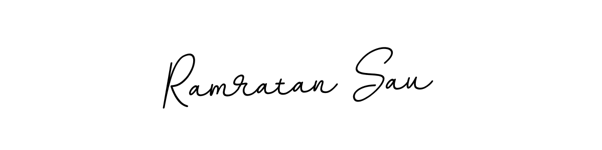 Make a beautiful signature design for name Ramratan Sau. With this signature (BallpointsItalic-DORy9) style, you can create a handwritten signature for free. Ramratan Sau signature style 11 images and pictures png