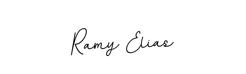 This is the best signature style for the Ramy Elias name. Also you like these signature font (BallpointsItalic-DORy9). Mix name signature. Ramy Elias signature style 11 images and pictures png
