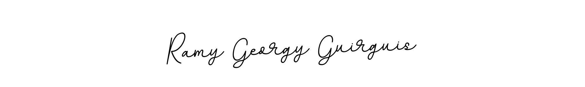 Also we have Ramy Georgy Guirguis name is the best signature style. Create professional handwritten signature collection using BallpointsItalic-DORy9 autograph style. Ramy Georgy Guirguis signature style 11 images and pictures png