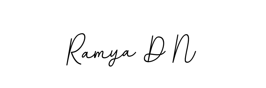 Also You can easily find your signature by using the search form. We will create Ramya D N name handwritten signature images for you free of cost using BallpointsItalic-DORy9 sign style. Ramya D N signature style 11 images and pictures png